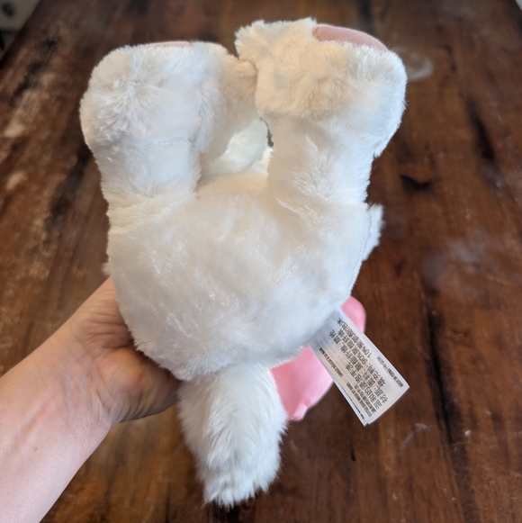 Disney Aristocats Marie Plush Toy with Pink Bow Cute Stuffed Animal Used - Picture 7 of 10